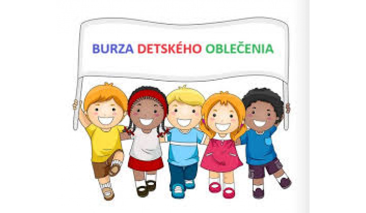 ZŠ s MŠ  Šalgovce Vás pozýva na Burzu detského oblečenia